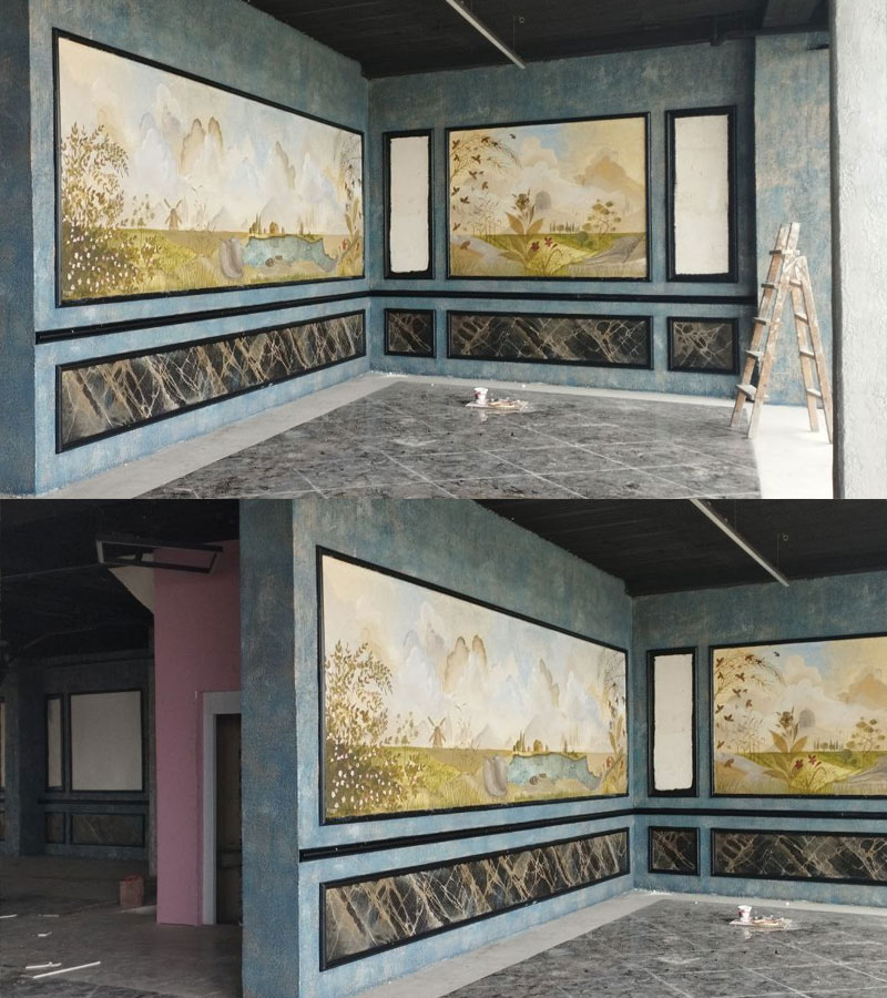 پتینه کاری در مناطق مختلف